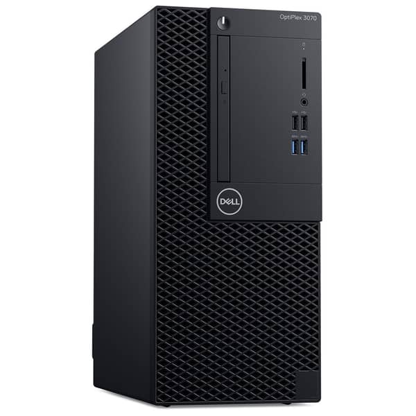 Dell Optiplex 3070 MicroTower Desktop Core i3-9100 4GB RAM 1TB HDD Ubuntu Linux 18.04 Black Dell Optiplex 3070 MicroTower Desktop Core i3-9100 4GB RAM 1TB HDD Ubuntu Linux 18.04 Black
