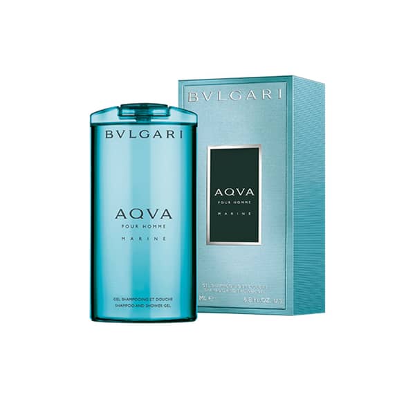 Bvlgari Aqva Pour Homme Marine Shampoo & Shower Gel 200ml