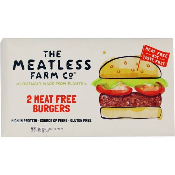 The Meatless Farm Meat Free Burger Frozen 227g