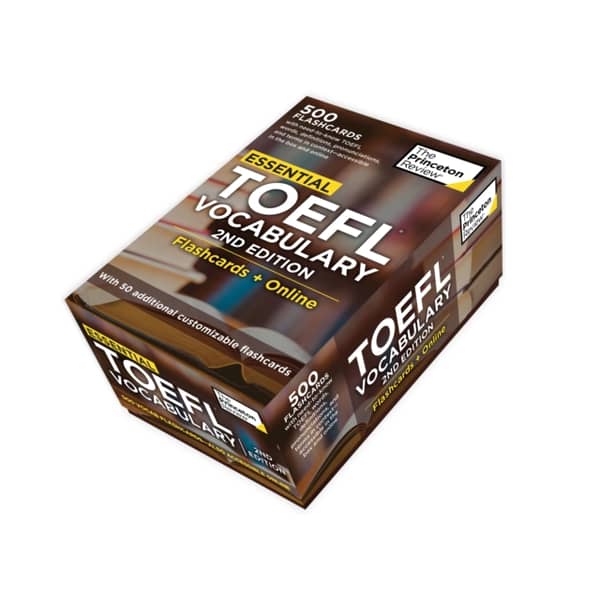Essential Toefl Vocabulary 2Nd Edition: Flashcards + Online