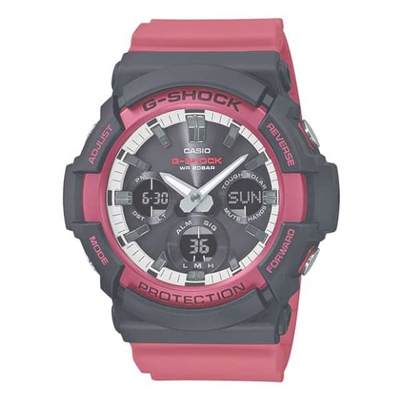 Casio G-Shock Red Resin Men Watch GAS-100RB-1A