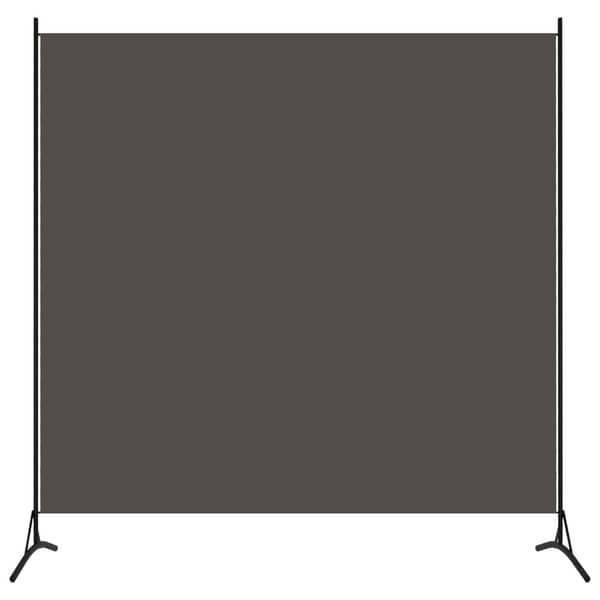 Vidaxl 1-panel Room Divider Anthracite 175x180 Cm Vidaxl 1-panel Room Divider Anthracite 175x180 Cm