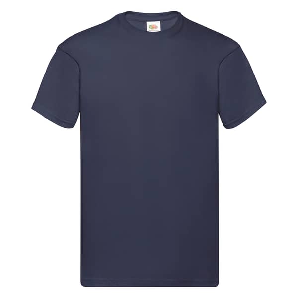 Fruit Of The Loom Original T-Shirt Deep Navy Medium Fruit Of The Loom Original T-Shirt Deep Navy Medium