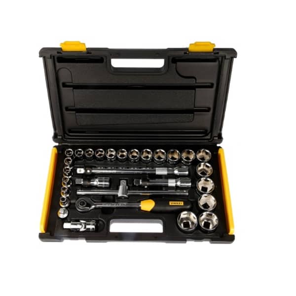Stanley Square Drive Socket Set 29pcs 2-85-584 Stanley Square Drive Socket Set 29pcs 2-85-584