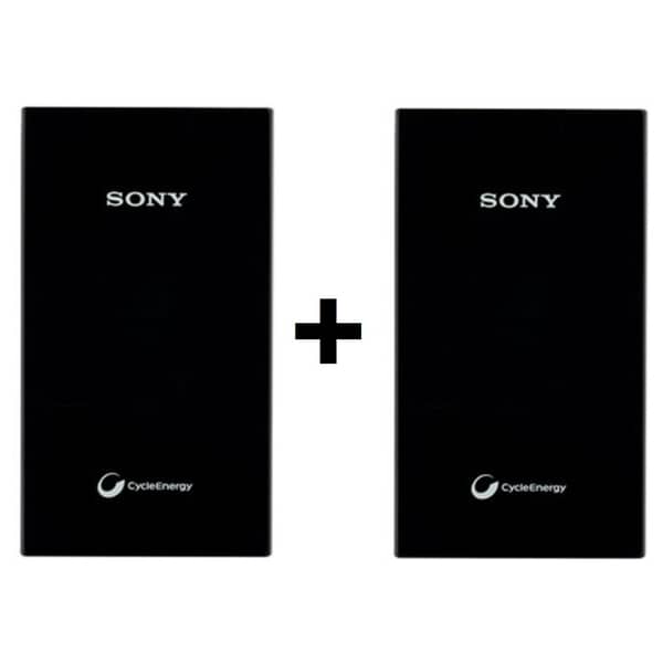 Sony CPV20A Power Bank 20000mAh + CPV10A Powerbank 10000mAh Sony CPV20A Power Bank 20000mAh + CPV10A Powerbank 10000mAh