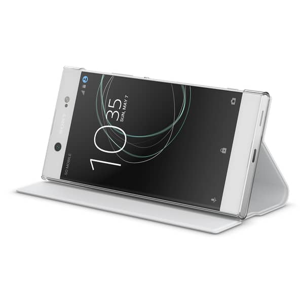 Sony Style Stand Cover White For Xperia XA1 Ultra SCSG40