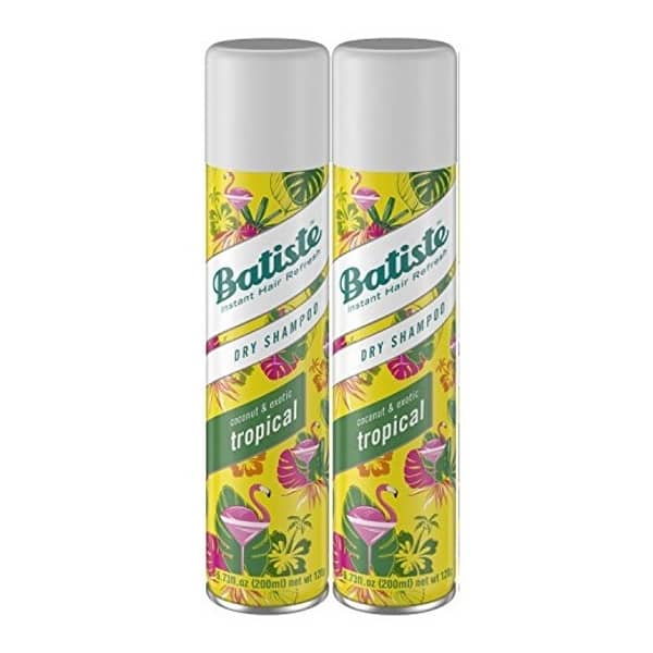 Batiste Dry Shampoo Tropical 400ml Pack of 2