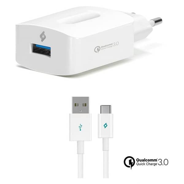 Ttec 2SCQC01CS Type C Travel Charger 1.2 white Ttec 2SCQC01CS Type C Travel Charger 1.2 white