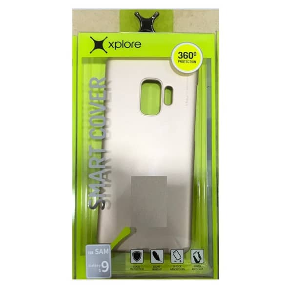 Xplore Back Case Gold For Samsung Galaxy S9 - HCS9 Xplore Back Case Gold For Samsung Galaxy S9 - HCS9