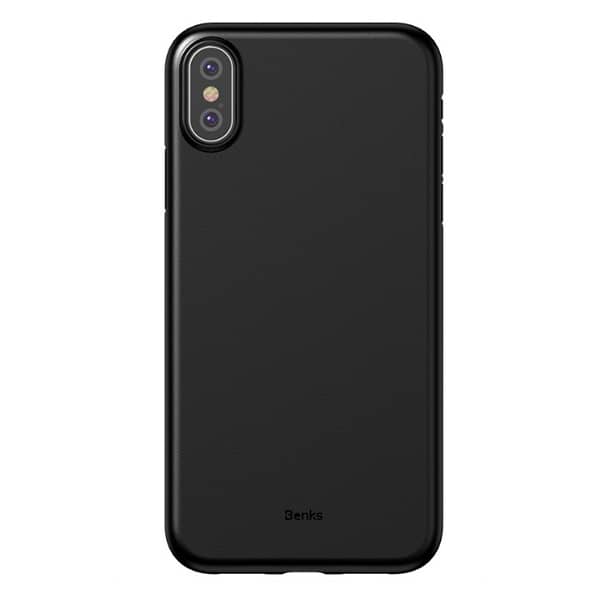 Benks Lollipop Protective Case For iPhone XR - Solid Black