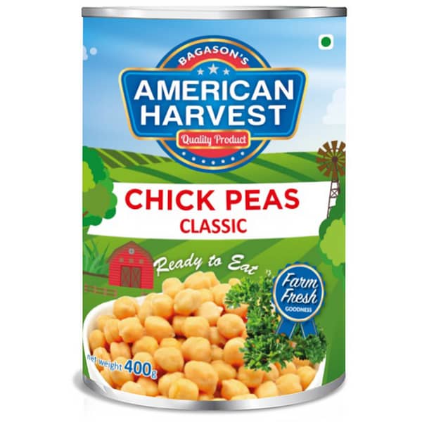 American Harvest Chick Peas, 400g American Harvest Chick Peas, 400g
