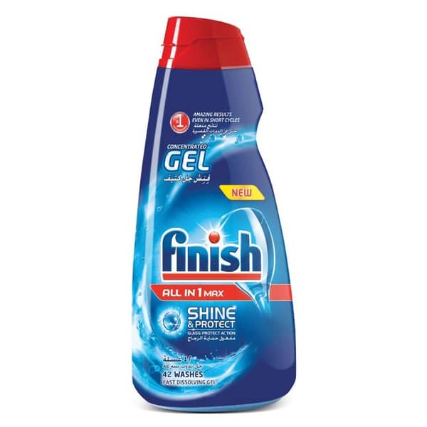 Finish All In 1 Max Concentrated Dishwashing Gel - Regular 1L Finish All In 1 Max Concentrated Dishwashing Gel - Regular 1L