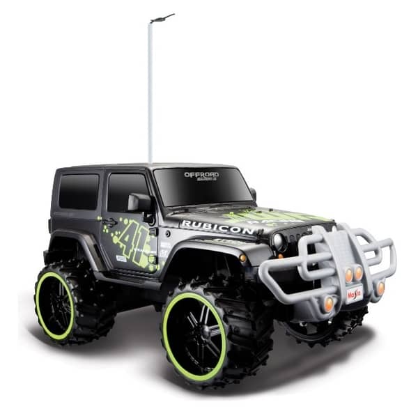 Maisto 81098 RC Jeep Wrangler Rubicon Black 1:16 Maisto 81098 RC Jeep Wrangler Rubicon Black 1:16