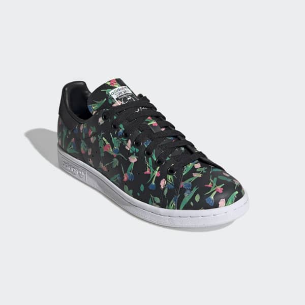 Adidas Stan Smith Women'S Casual Shoes Floral Print 40 2/3 Eu Adidas Stan Smith Women'S Casual Shoes Floral Print 40 2/3 Eu
