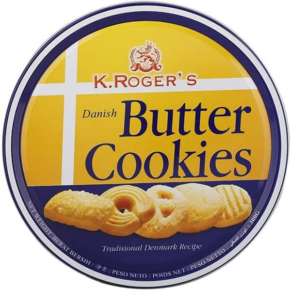 K Rogers Danish Butter Cookies 300g