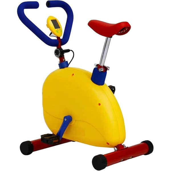 ULTIMAX Kids Exercise Bike Equipment, Toddler Exercise Bikes Machine Indoor Cardio Training for Childrens with Adjustable Seat Mini Exercise Kid Stationary Bike ULTIMAX Kids Exercise Bike Equipment, Toddler Exercise Bikes Machine Indoor Cardio Training for Childrens with Adjustable Seat Mini Exercise Kid Stationary Bike