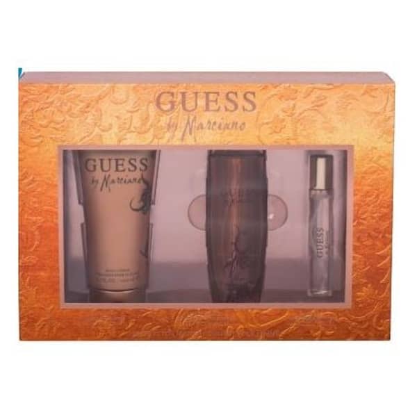 Guess MARCIANO 3pcs 100ml EDT + 200ml Body Lotion + 15ml Mini Women Giftset