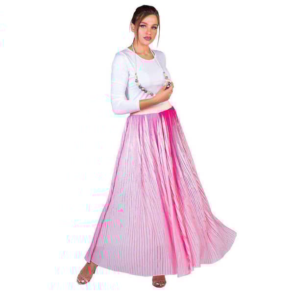 Miella Pink Bella Neon Stripe Skirt Size S/M