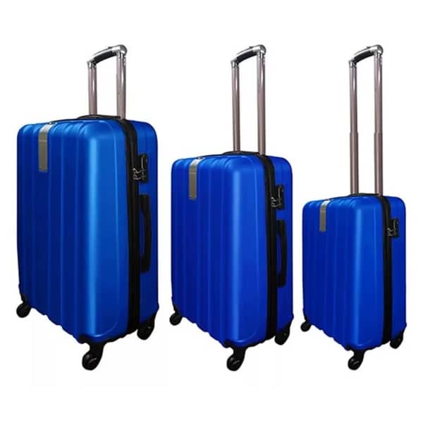 Highflyer Tower Series Trolley Luggage Bag Blue 3pc Set TH16133PC Highflyer Tower Series Trolley Luggage Bag Blue 3pc Set TH16133PC