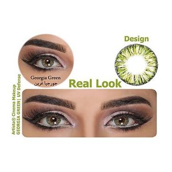 Artista Contact Lenses Georgia Green