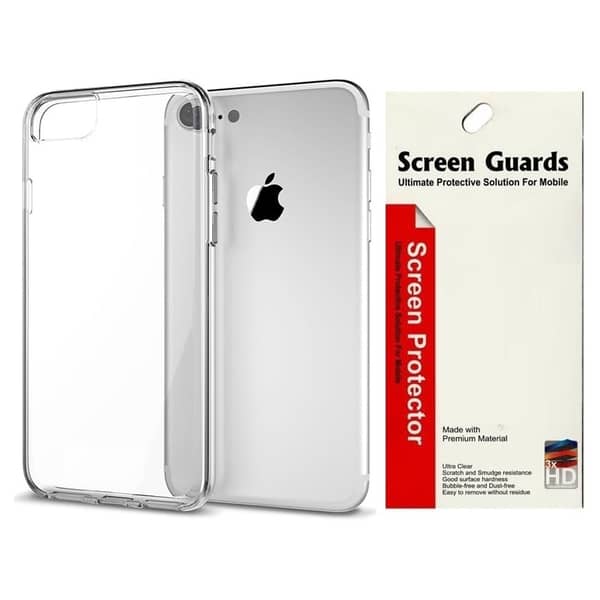 سمارت أي جارد حافظة + واقي شاشة أيفون 8 بلس / 7 بلس سمارت أي جارد حافظة + واقي شاشة أيفون 8 بلس / 7 بلس
