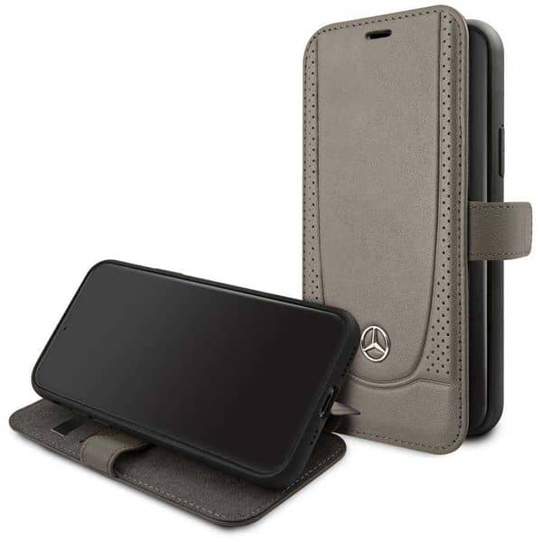 Mercedes Benz Leather Case For Iphone 11 PRO Max With Credit Card Holder