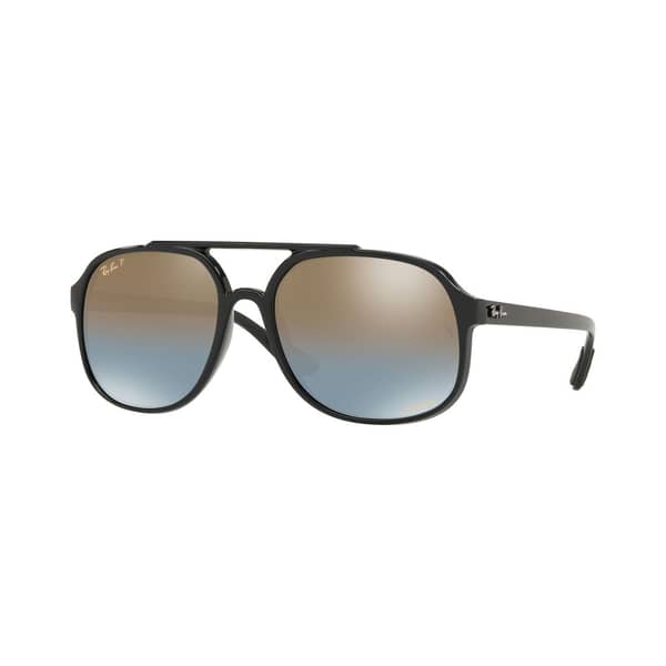 Ray Ban RB4312CH 601/J0 Black Unisex Sunglasses