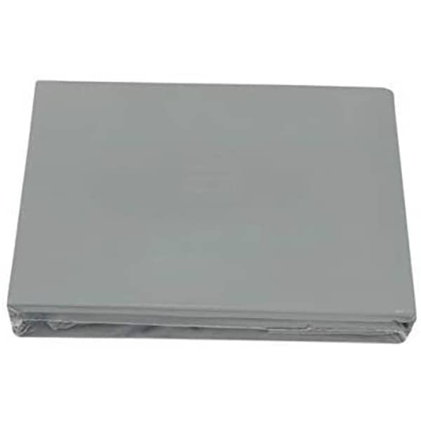 BYFT Orchard Bed Sheet and 2 pillow cases, Set of 3 (Twin Fitted, Grey)