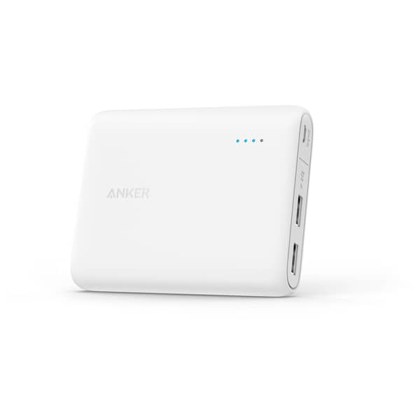 أنكير شاحن متنقل أبيض أنكير شاحن متنقل أبيض