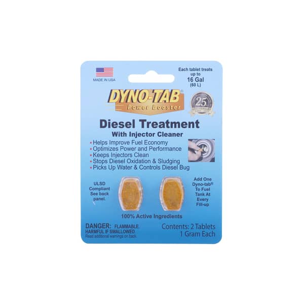 Dyno Tab Diesel Treatment With Injectors Cleaner Tablets 2pcs
