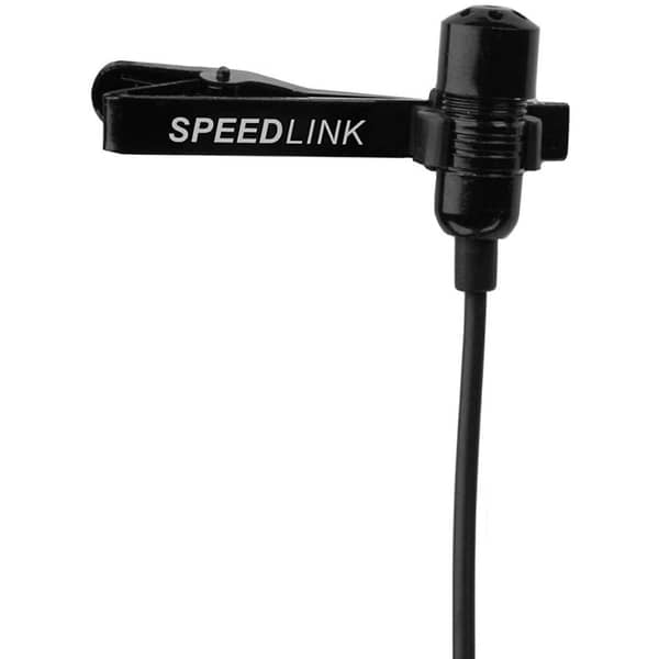 Speedlink Clip-on Microphone Black