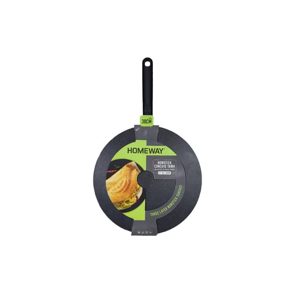 Homeway Nonstick Concave Tawa 30cm HW241