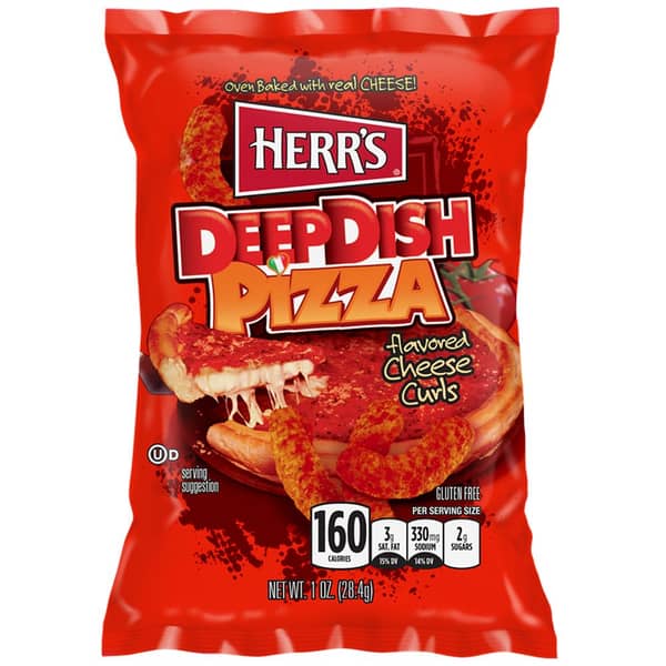 Herr's Deep Dish Pizza Chips 198g