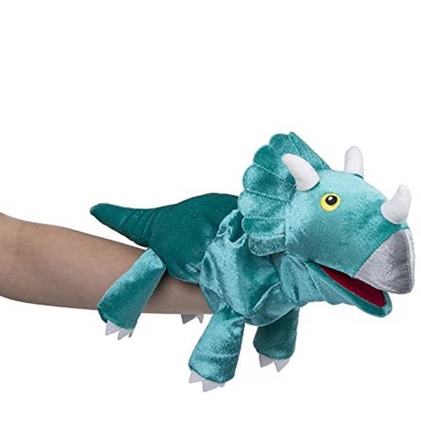 Fiesta Crafts T-2762 Hand Puppet Triceratops Fiesta Crafts T-2762 Hand Puppet Triceratops