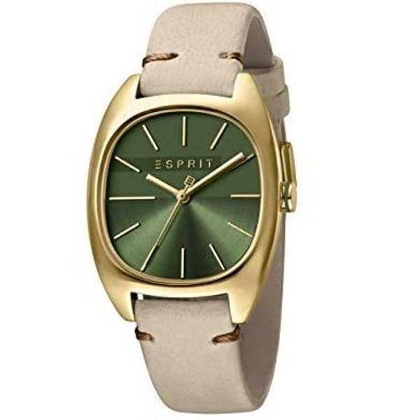 Esprit Beige Leather Women Watch ES1L038L0055