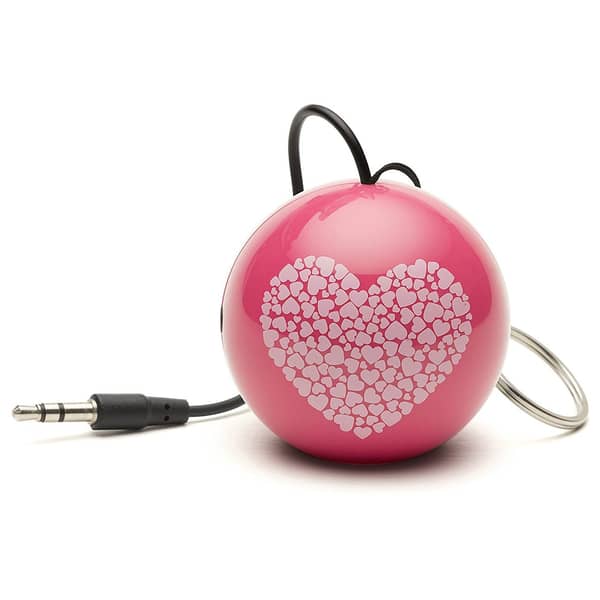 Kitsound Mini Buddy Heart Speaker KSNMBHT Kitsound Mini Buddy Heart Speaker KSNMBHT