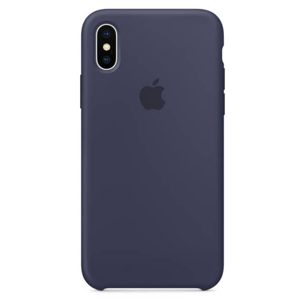 Apple Silicone Case Midnight Blue For iPhone X - MQT32ZM/A Apple Silicone Case Midnight Blue For iPhone X - MQT32ZM/A