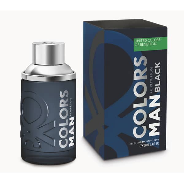 Benetton Colors De Benetton Black Man Edt 100 Ml Benetton Colors De Benetton Black Man Edt 100 Ml