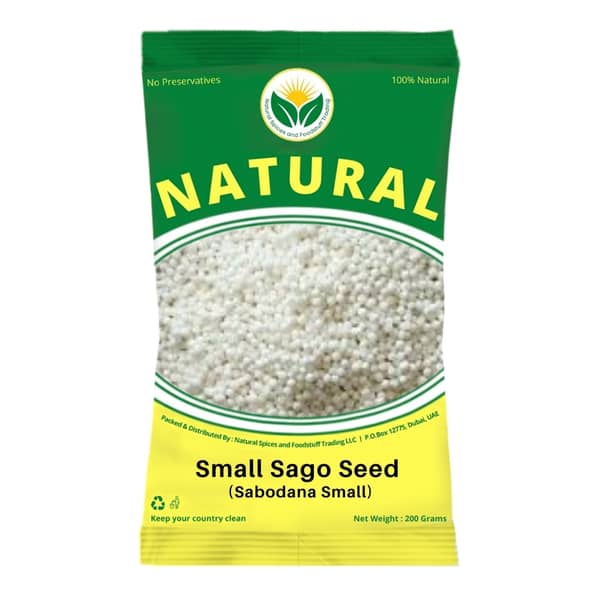 Natural Fresh Sago Seed (small Sabodana) 1.5kg Natural Fresh Sago Seed (small Sabodana) 1.5kg