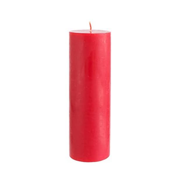 Mega Candles Unscented Red Round Pillar Candle, Hand Poured Premium Wax Candles 3 Inch X 9 Inch, Home D Cor, Wedding Receptions, Baby Showers, Birthdays, Celebrations, Party Favors & More Mega Candles Unscented Red Round Pillar Candle, Hand Poured Premium Wax Candles 3 Inch X 9 Inch, Home D Cor, Wedding Receptions, Baby Showers, Birthdays, Celebrations, Party Favors & More
