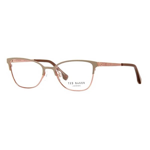 Ted Baker 2241-905-51 Full Rimmed Frame Women Warm Grey/Copper Gold