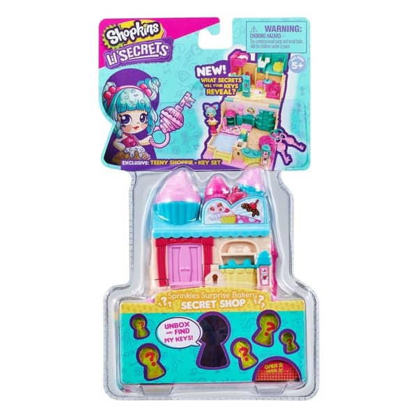 Shopkins Lil Secrets Mini Playset Sprinkles Surprise Bakery