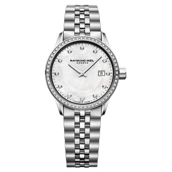 Raymond Weil 5629-STS-97081 Freelancer Ladies Watch White 29mm