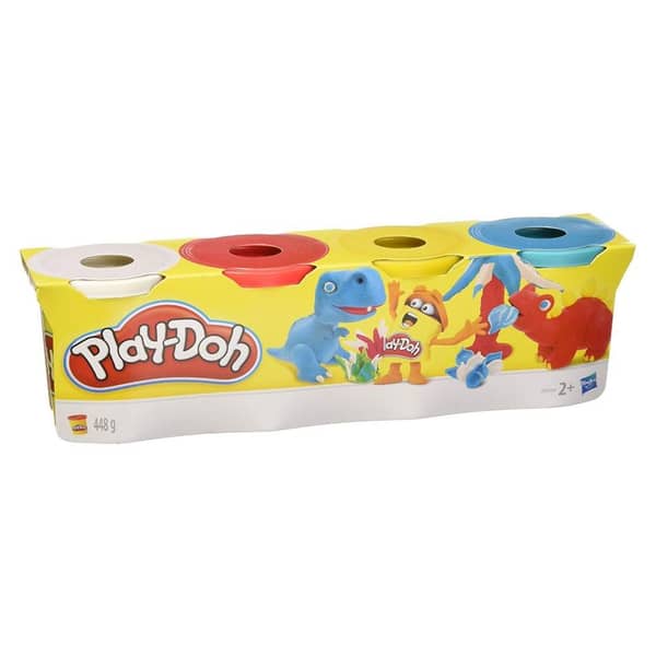 Hasbro Play Doh Classic Colors 4-Pack (4oz) Activity Toy