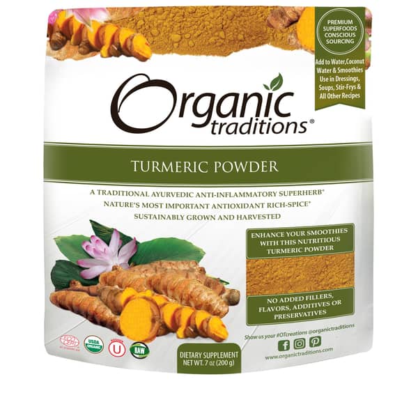 Organic Traditions Turmeric Powder 200g Organic Traditions Turmeric Powder 200g
