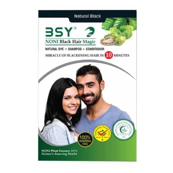 BSY Noni Black Hair Magic Shampoo 20ml Unisex