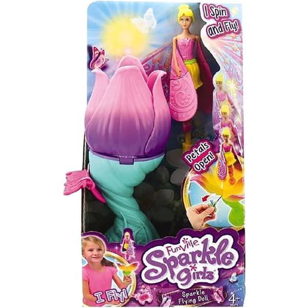 Just Play 24738 Funville Sparkle Girlz Sparkle Flying Doll Toy Just Play 24738 Funville Sparkle Girlz Sparkle Flying Doll Toy
