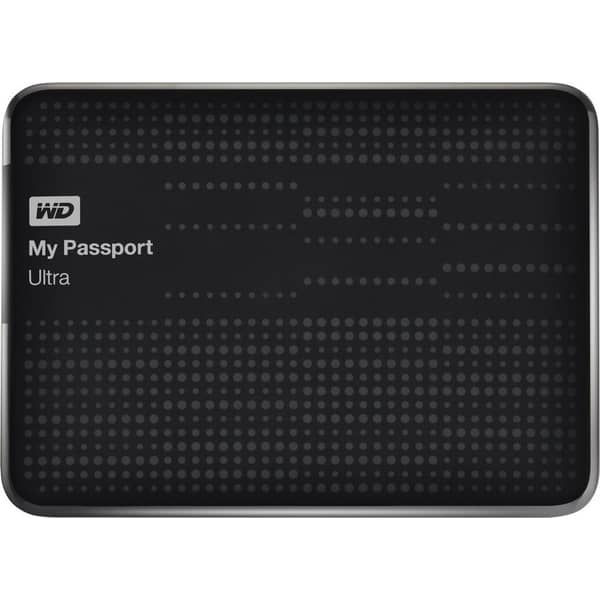 Western Digital WDBMWV0020BBKEESN My Passport Ultra Portable External Hard Drive 2TB Black