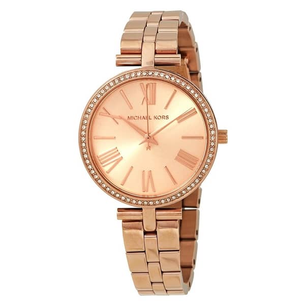Michael Kors MK3904 Maci Crystal Rose Dial Ladies Watch Michael Kors MK3904 Maci Crystal Rose Dial Ladies Watch