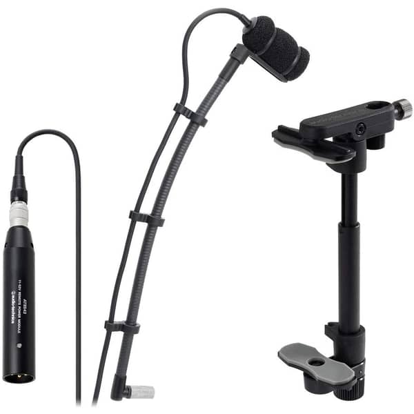 Audio-Technica ATM350GL Cardioid Condenser Instrument Microphone with Guitar Mounting System Audio-Technica ATM350GL Cardioid Condenser Instrument Microphone with Guitar Mounting System